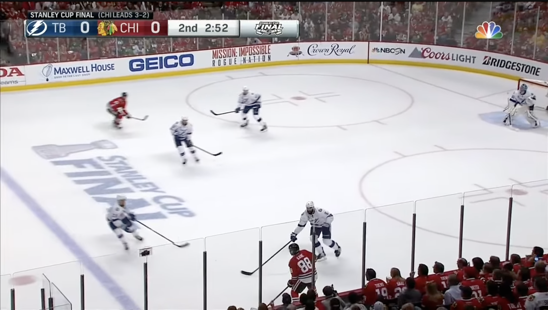 defense staring at Kane